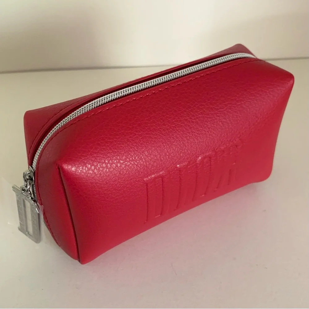 Dior red zippy Pouch